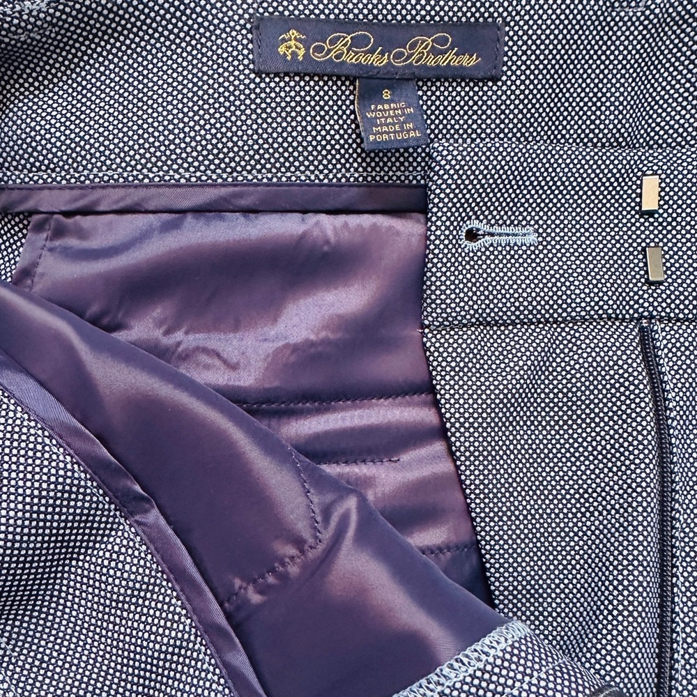 NWoT Brooks Brothers Suit in Birdseye Stretch Wool - Picture 16 of 16